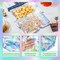 Holographic Mylar Bags Resealable Smell Proof Bags for Lip Gloss, Jewelry, Lash Candy and More - Small Business Packaging Supplies(100PACK, 5.5x8INCH)